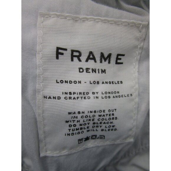 Frame Jeans 28 Le Skinny De Jeanne Denim Stretch Pants Light Wash - Picture 9 of 11